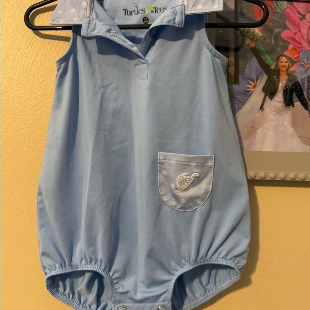 Turtles & Tees Infant Golf Romper